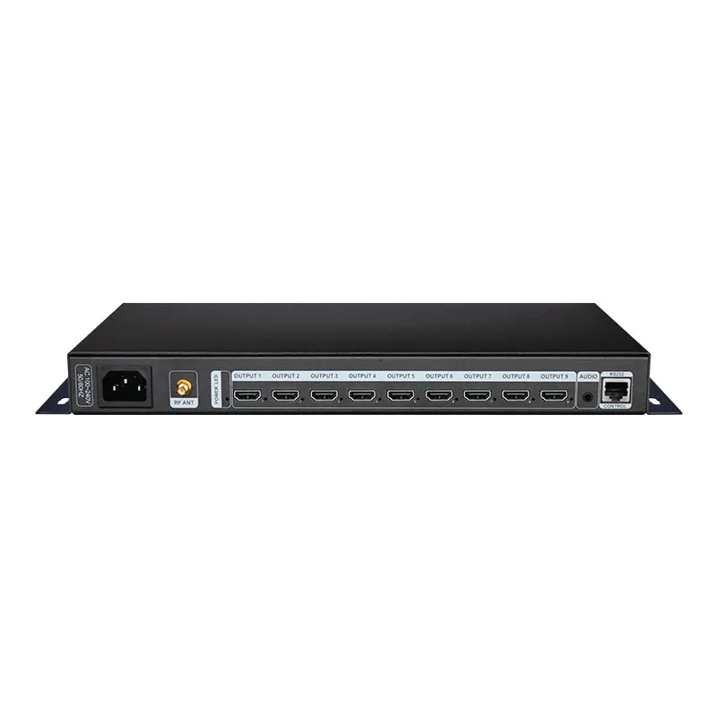 3x3 HD Video Wall Controller 4K Video Screen Wall Stitching Processor 3x3 1x2 1x4 1x3 2x1 3x1 4x1 9 TV Splicing Display