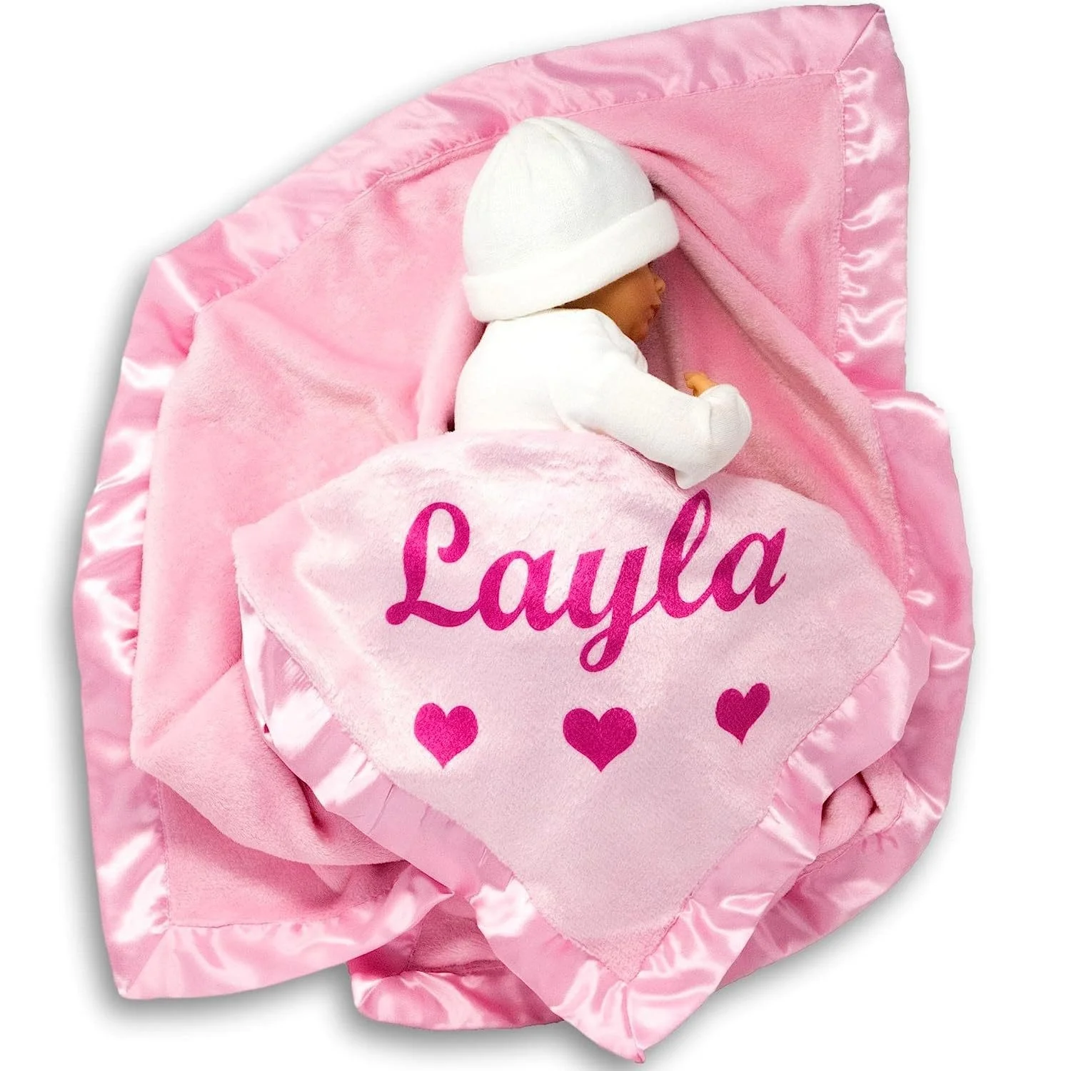 

Customized Name Colour Flannel Blanket Custom Children Baby Soft Exclusive Air Condition Swaddling Wrapped Birthday Gifts