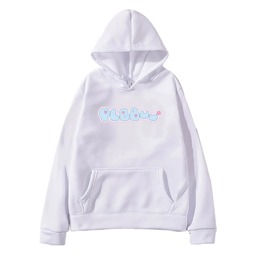 Plave KPop Band هودي Plave Bbuu! سترات بغطاء للرأس برسومات موسيقية للجنسين، بلوزات كوميدية كبيرة الحجم، ملابس مريحة للخريف والشتاء