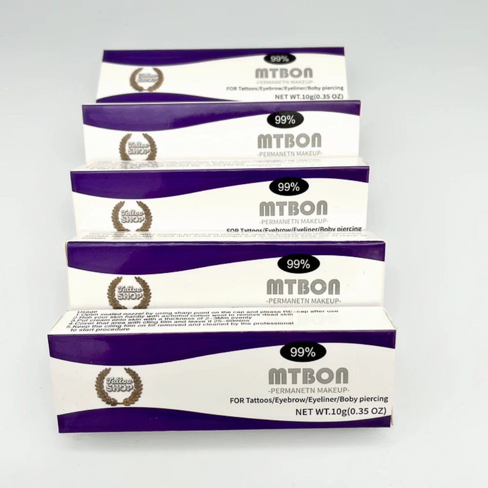 2025 ORIGINAL 99% MTBON Tattoo Cream Before Permanent Makeup Microblading Eyebrow Lips 10g Tattoo Aftercare Cream