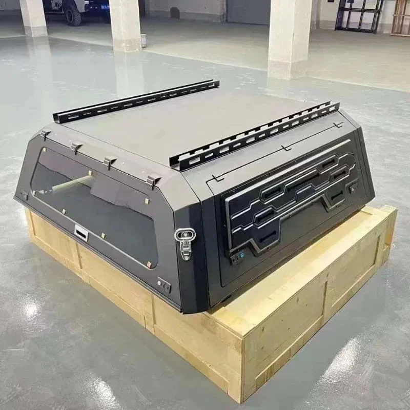 Best Sellingtruck canopy c sierra Aluminium alloy tailored truck covers dual cab pickup truck 2024 newHigh Quality