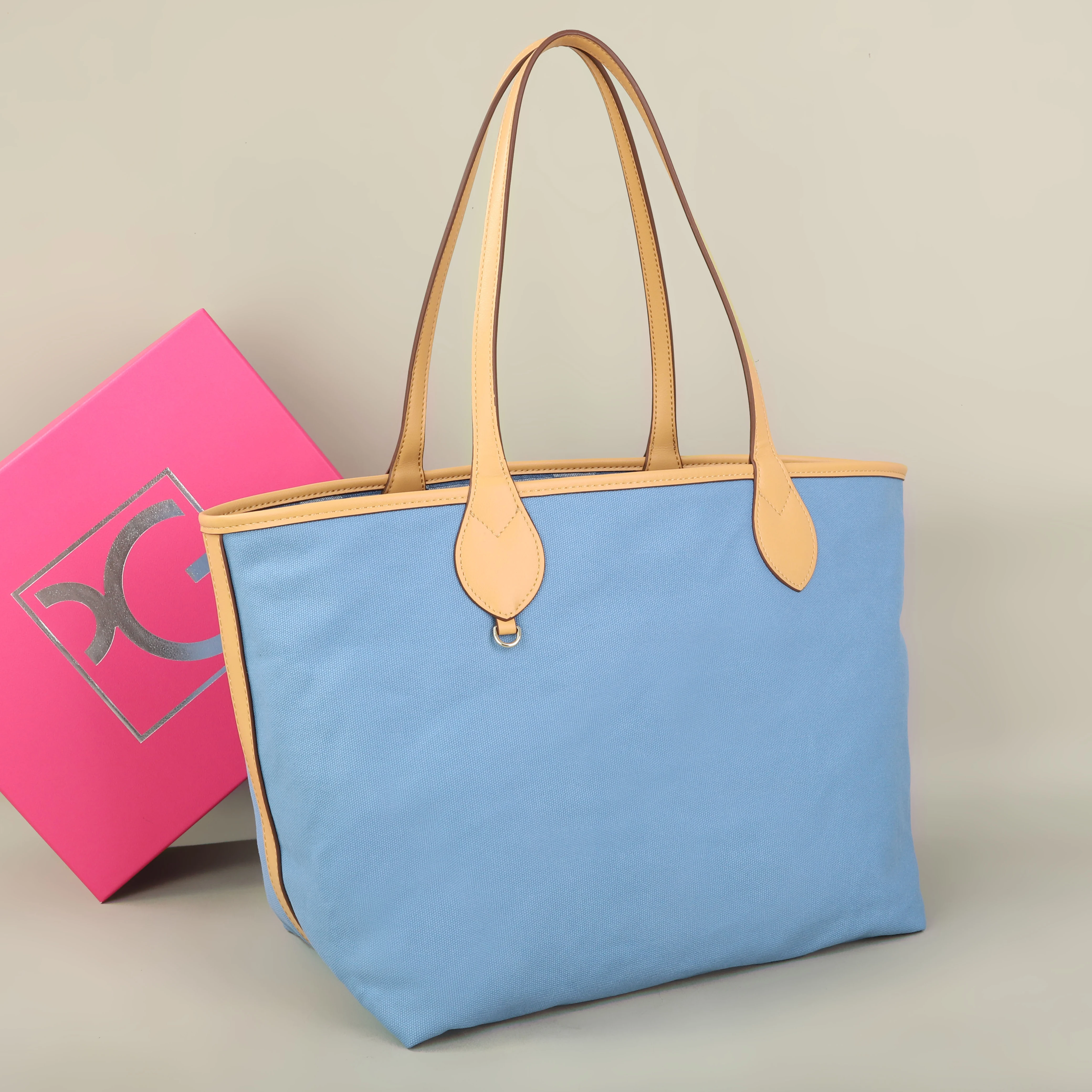 PG Damen-Tragetasche, Schlichte Doppelseitige Mutter-Kind-Tasche mit Großer Kapazität, Lässige Handtasche, Einkaufstasche – Detail 20