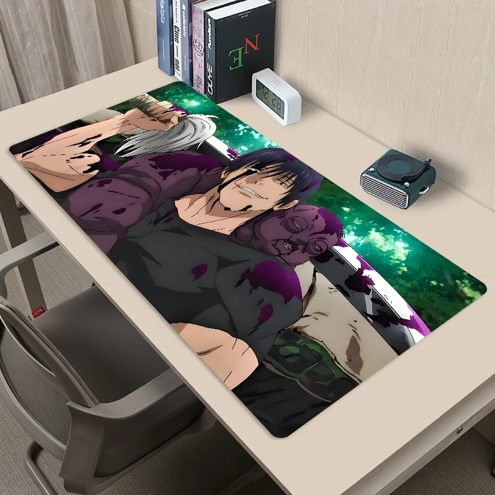 Imagem -02 - Grande Mousepad Gaming para Gamers Jujutsu Kaisen Fushiguro Toji Mouse Pad Tamanho xl Xxl Novidades