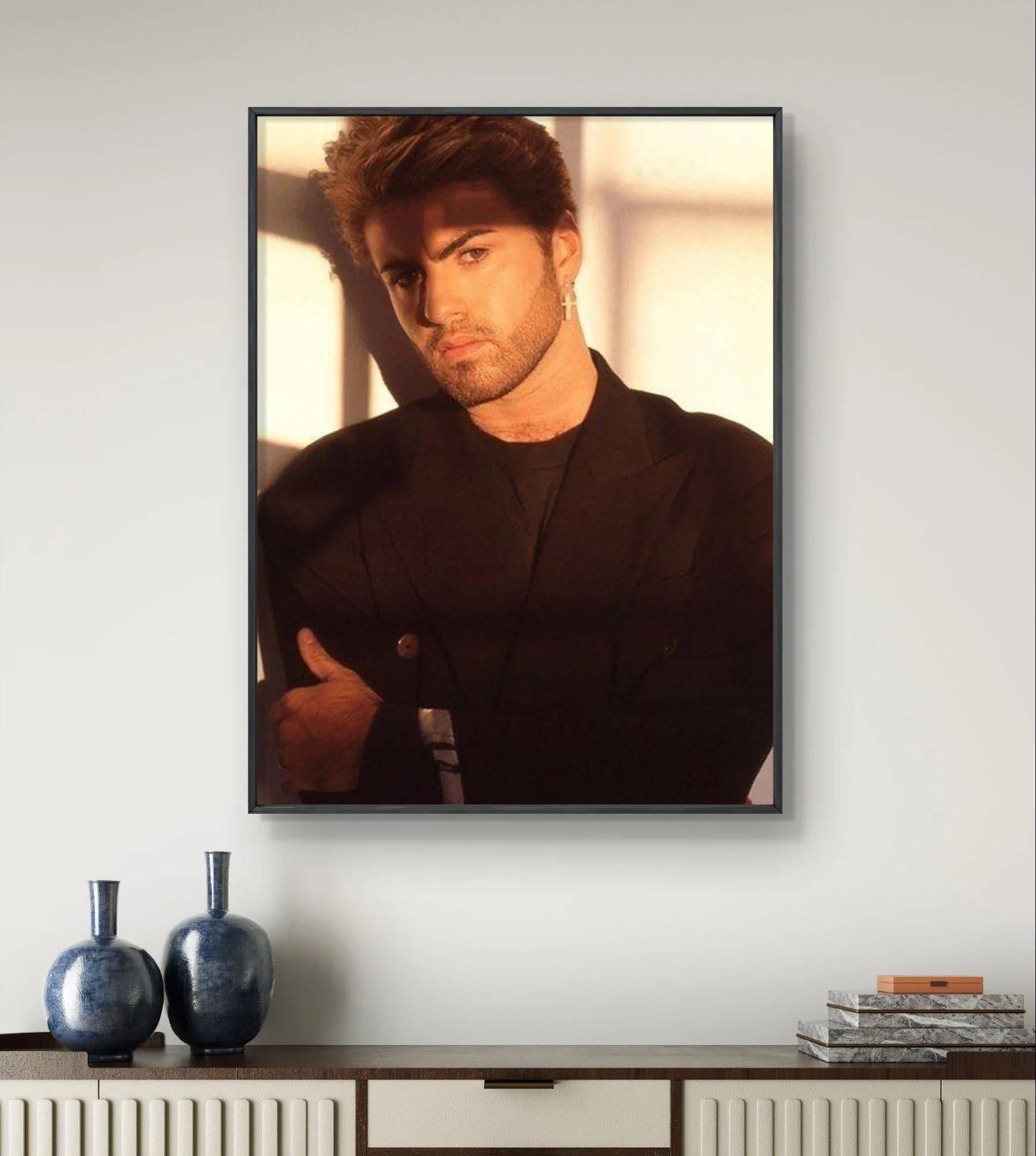 G-George Michael Diamond Painting Kit Rock Singer Poster Diy Diamond Embroidery Cross Stitch Music Fan Gift Hand Home Wall Decor