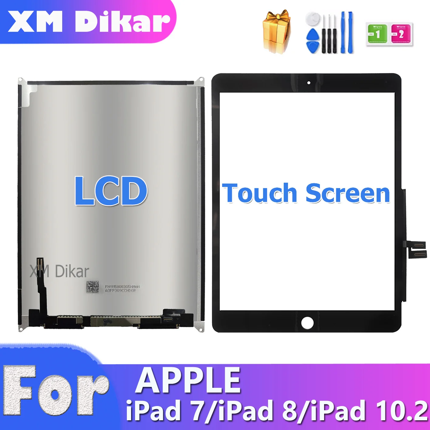 شاشة لمس LCD 10.2 بوصة متوافقة مع iPad 10.2 بوصة (الجيل السابع) A2197 – تقييم شامل ودليل عملي للتركيب والصيانة