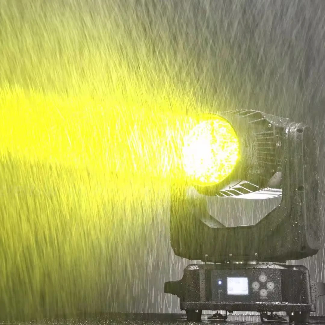 Jacmui 300W Led Moving Head Beam Light Waterproof for Outdoor Stage Performance Concerts Disco Party Effect Lighting