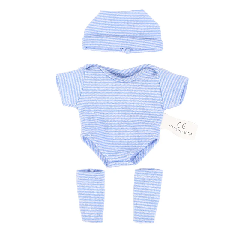 20 cm Baby Puppen Kleidung für DIY Spielzeug Puppe Zubehör Geeignet Für 8 zoll Puppe Pullover Overall Reborn Puppe Kleidung zubehör – Detail 21