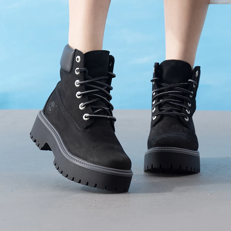 أحذية Timberland النسائية، أحذية ذات نعل سميك، أحذية جديدة عالية الجودة، أحذية كاجوال متعددة الاستخدامات مقاومة للماء A5Rh5015