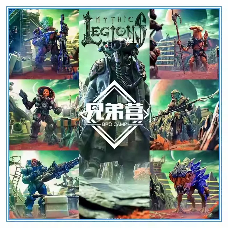 

New Genuine Four Horsemen Cosmic Legion 4.0 Ovar Kuhnrei 1/12 Collectible Anime Action Figures Collecting Toys Boy Gift Stock