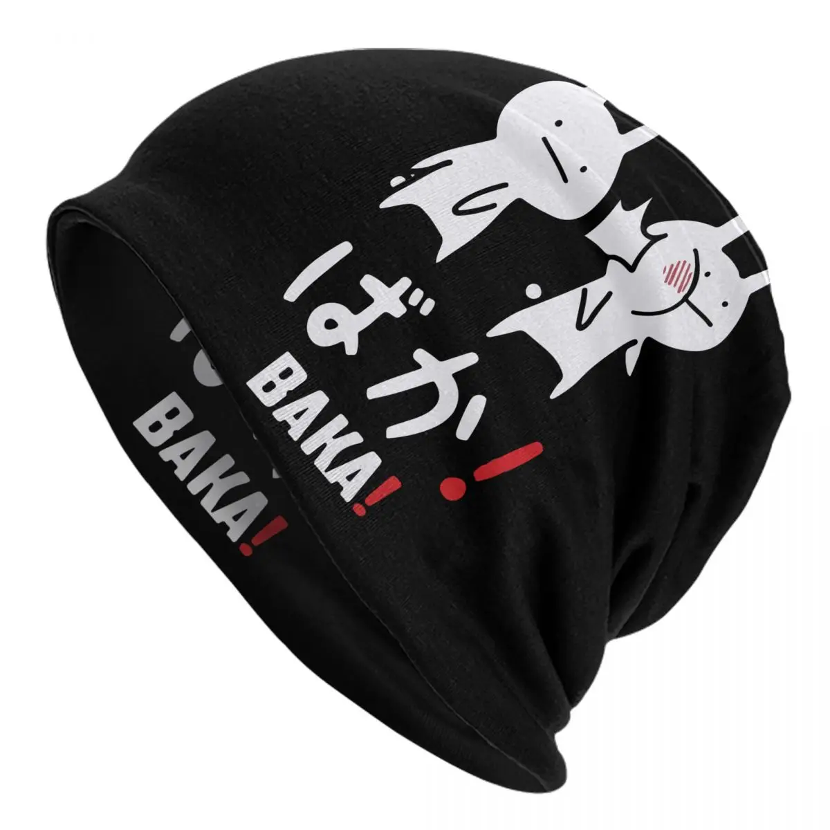 

Baka Neko Cats Otaku Adult Knit Hat Pullover Cap Comfortable Adult Men's Woman Knit Hat