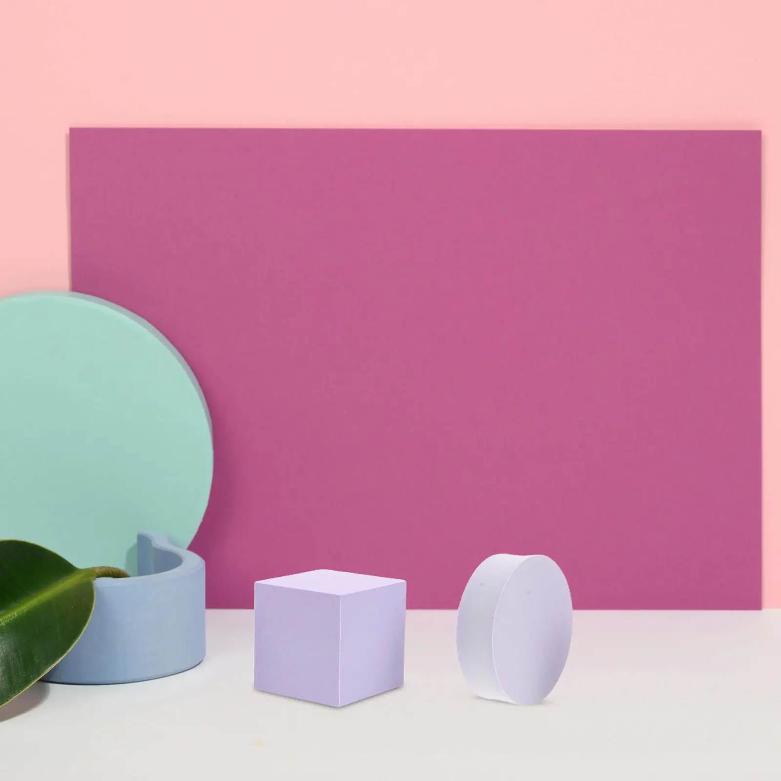 4 panneaux de fond en mousse de polystyrène, cubes géométriques, blocs légers pour bricolage, artisanat, peinture, photographie