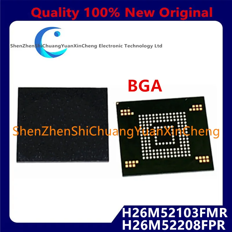

(2-10 шт.) 100% новый набор микросхем H26M52103FMR H26M52208FPR BGA