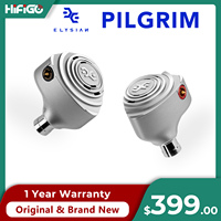 HiFiGo Elysian Acoustic Labs Pilgrim 1 LSR DD+3 Sonion BA Hybrid In-Ear Monitors Earphones with Pentaconn Ear Hi-Fi Cable