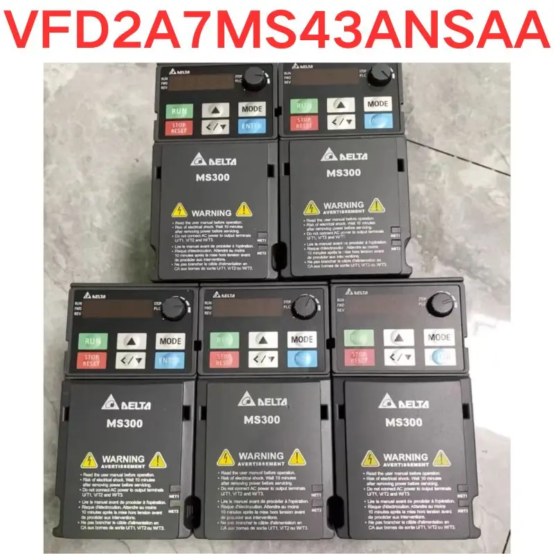 

Used inverter VFD2A7MS43ANSAA , function well