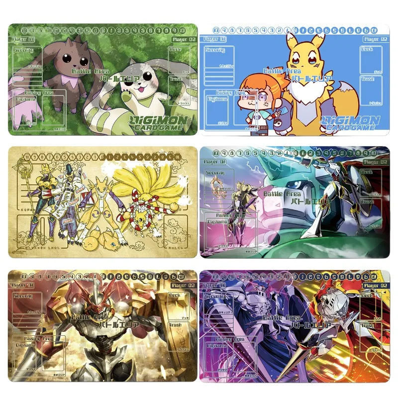 

Игровой коврик для карточных игр DTCG Sakuyamon Terriermon, 600x350 мм, 2 мм, без швов, с сеткой для карт, для Dukemon Renamon