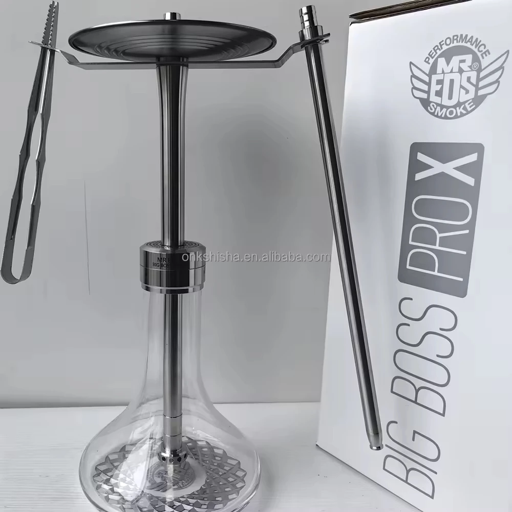 Mr EDS BIG BOSS PRO X مجموعة الشيشة 304 الفولاذ المقاوم للصدأ الشيشة الشيشة مجموعة كاملة #1