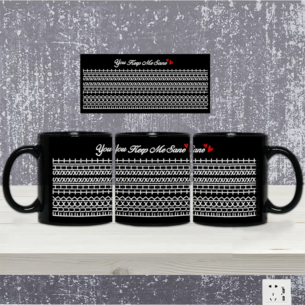 كوب قهوة برسالة مخفية سعة 11 أونصة، كوب قهوة مضحك F This Shit مع رسالة سرية من السيراميك You Keep Me Sane Cup for Office Humor