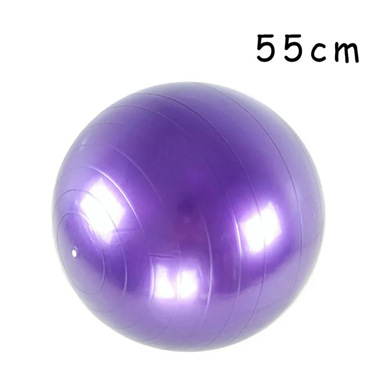 45/55/65/75/85cm Pilates Ball Explosion-proof Yoga Core Ball Indoor Balance Exercise Gym Ball For Fitness Pilates Equipment