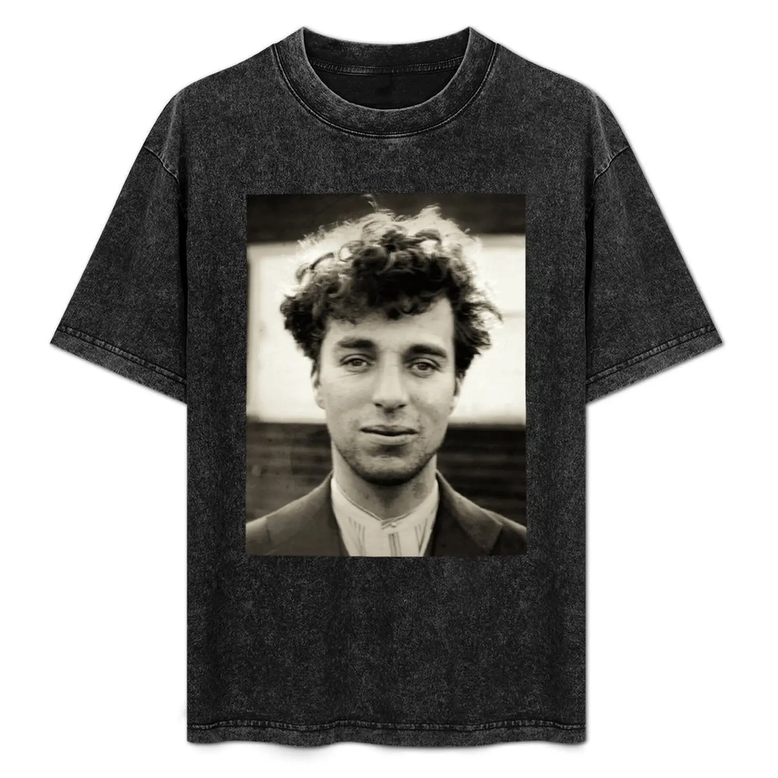 

Charlie Chaplin T-Shirt Plus Size Lightweight Top