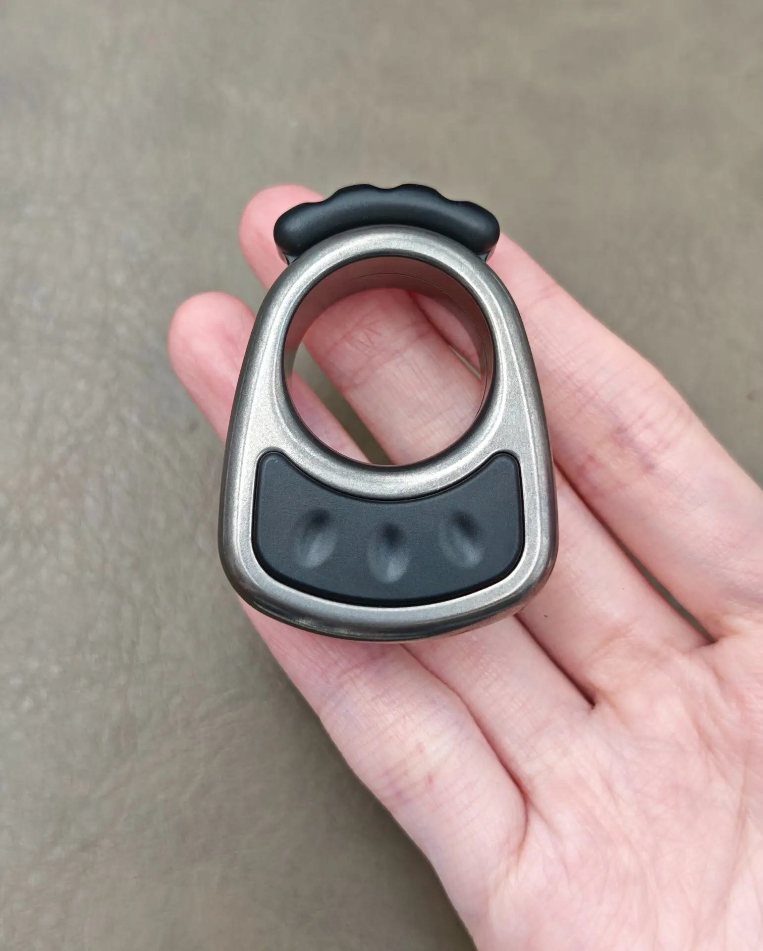 Used EDC ACEdc Original Jigu Mechanical Push Finger Tiger EDC Metal Stress-Relief Toy Stress Relief Tool Trendy Toy