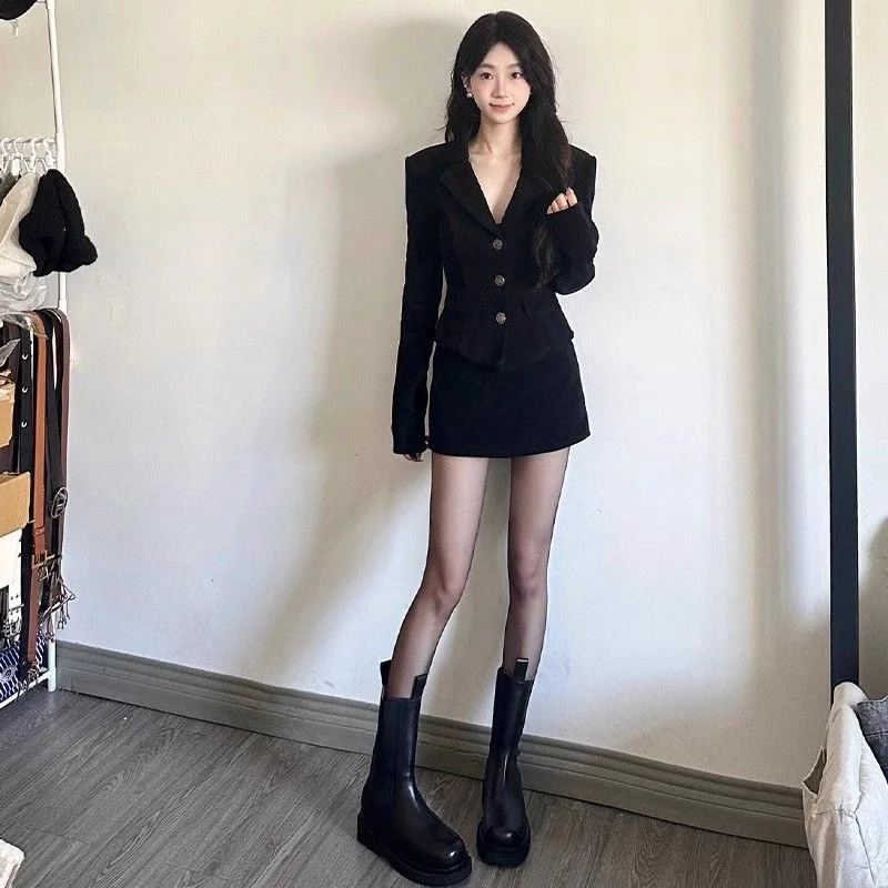 

Hot sale No. 97 suit for women autumn and winter elegant temperament slim classmate party evening dress