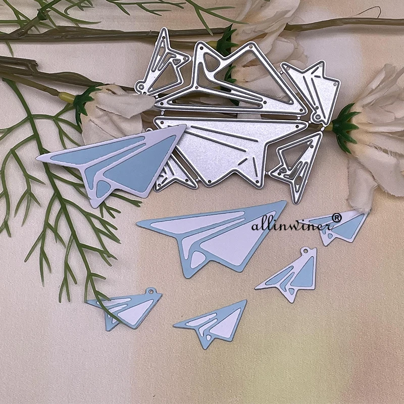 Airplane decoration Metal Cutting Dies Stencils Die Cut for DIY Scrapbooking Album Paper Card Embossing