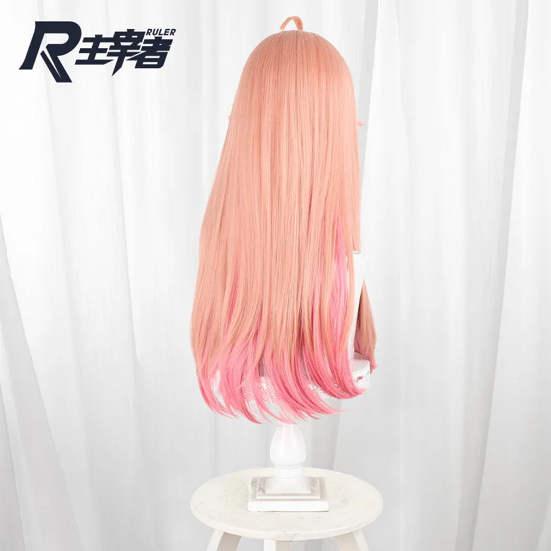 Disfraz de Nico Wakatsuki, vestido rojo, peluca, traje de reloj de bruja de Anime, conjunto de vestido de peluca de Cosplay de verano/fiesta de bruja/graduación