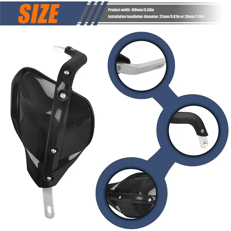 A33K-Motorcycle Hand Guard Cover For Honda Enduro Dirt Bike Motocross Accessories