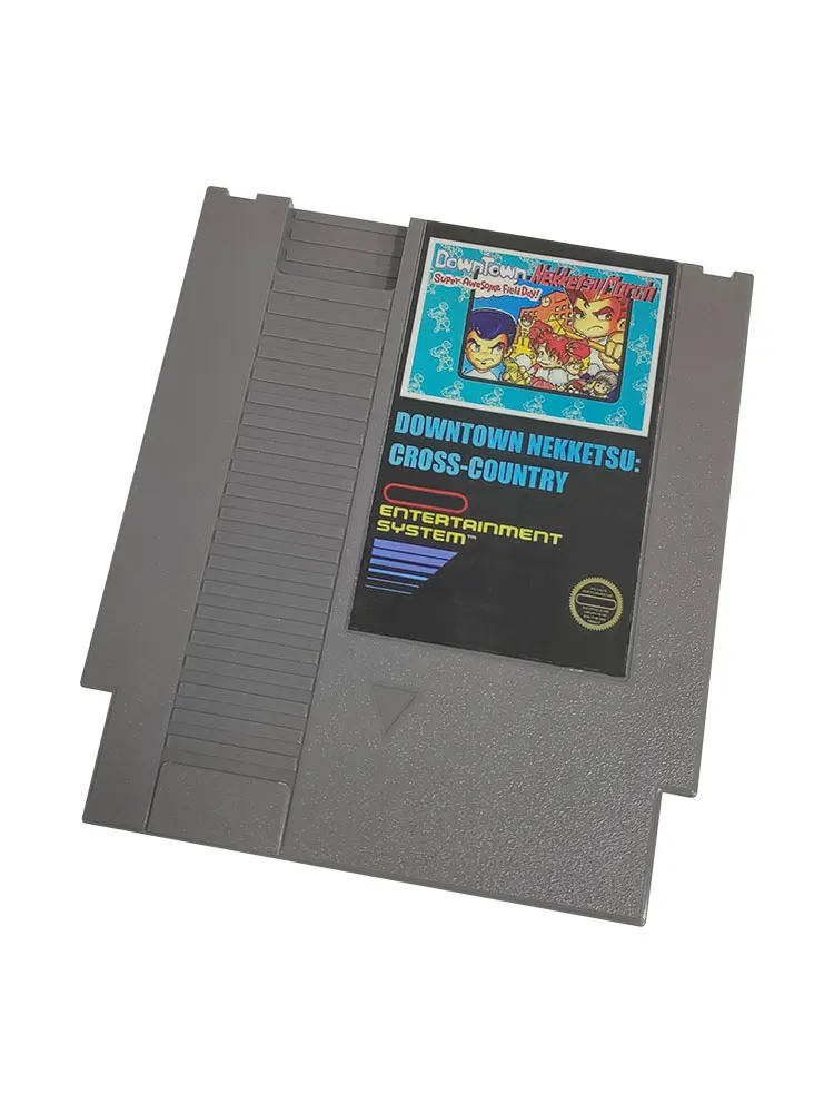 Downtown: Nekketsu Koushin Kyoku Soreyuke Daiundoukai - English Version Game Cartridge For 72 Pins NES Classic Console