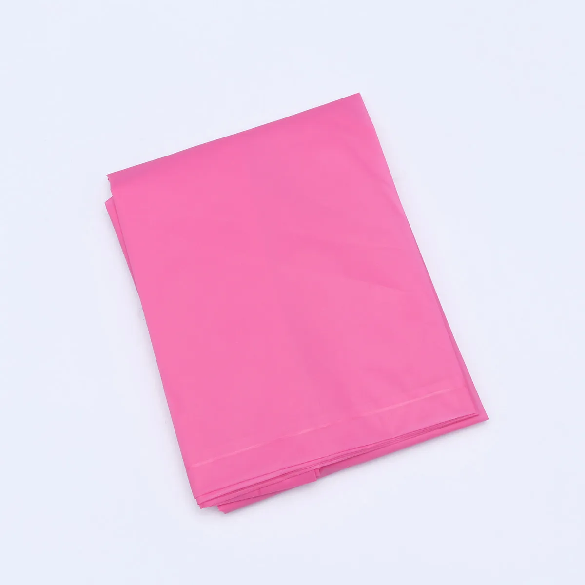 Kid Raincoat Pink Eva Thickened Waterproof Translucent Simple Design School Backpack Rainwear for Girls Outdoor Play