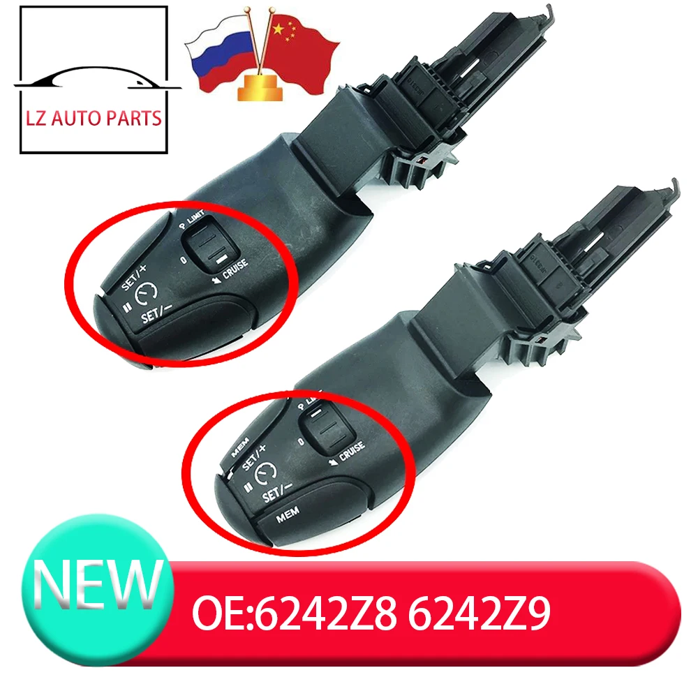 6242.Z9 6242 z8 accessori auto per Peugeot 307 308 408 206 207 301 3008 per Citroen C2 Cruise Control Switch 6242 Z9 96637159XT