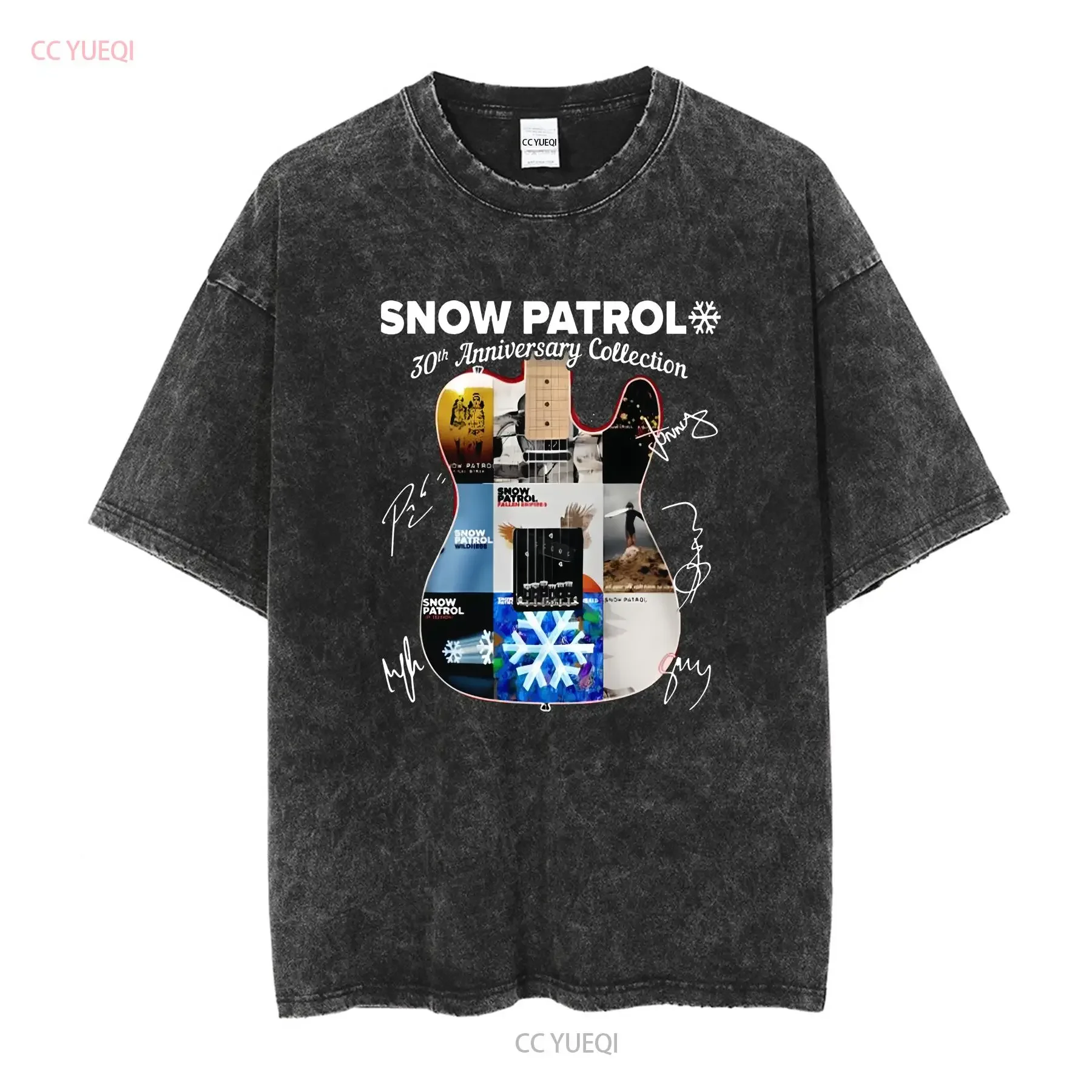Classic Snow Patrol Band S 5XL T Shirt 7D676 vintage Washed Unisex Stylish Soft Versatile designer clothes graphic Comfortable