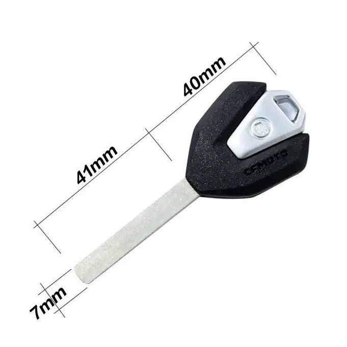For CFMOTO 250SR/NK 450SR/SRS/NK/MT 650MT/GT 500 675SR 700CLX 800NK/MT Original Factory New Key Blank Key Embryo