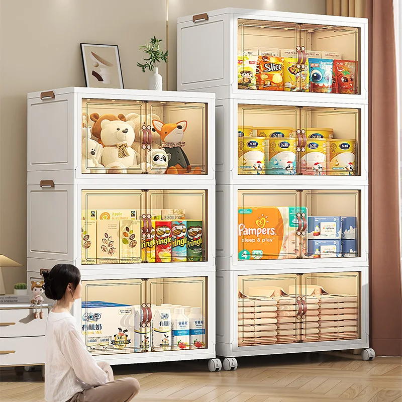 

Foldable Storage Cabinet Wardrobe Storage Cabinet Installation Free Storage Cabinet Household Clothing And Toys Storage Box
