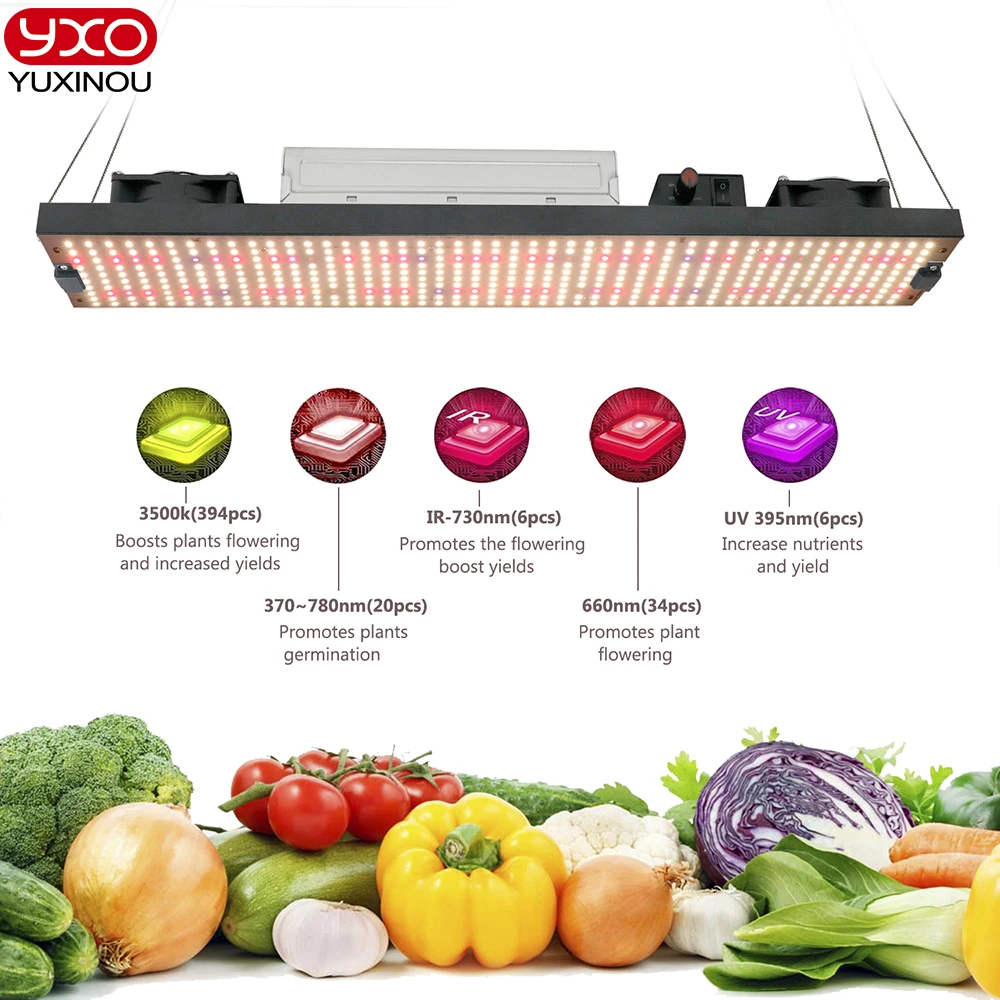 

320W 650W 1000W Samsung LM301H LED Full Spectrum LED Grow Light Dimmable Phytolamp Meanwell Driver For Indoor Plants Veg/Flower