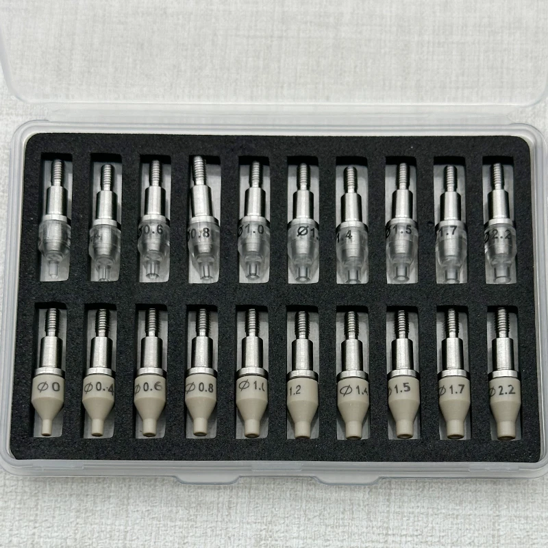 20PCS Watch Hand Installation Press-In Set With PEEK And Acrylic Tips Watchmaker's Professional Watch Repair Tools image 3