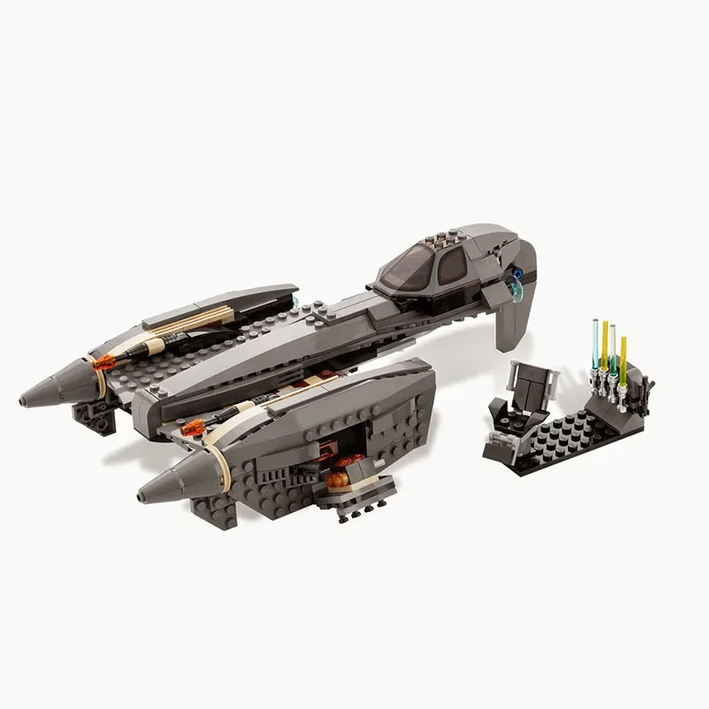 454PCS MOC General Grievous' Starfighter Spaceship Fighter Creative Building Blocks Educational Toys Modular Gifts Ornaments