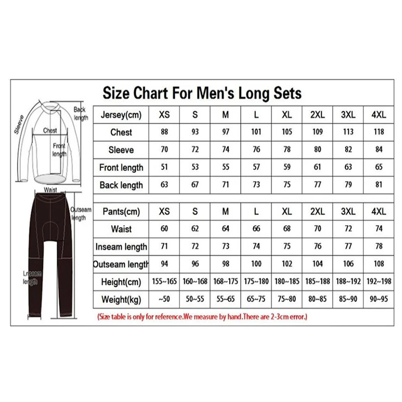 2024 Men\'S Team Winter Wool Long-Sleeved Cycling Tracksuit Mountain Biking Wear Ropa Ciclismo Racing Cycling Tracksuit