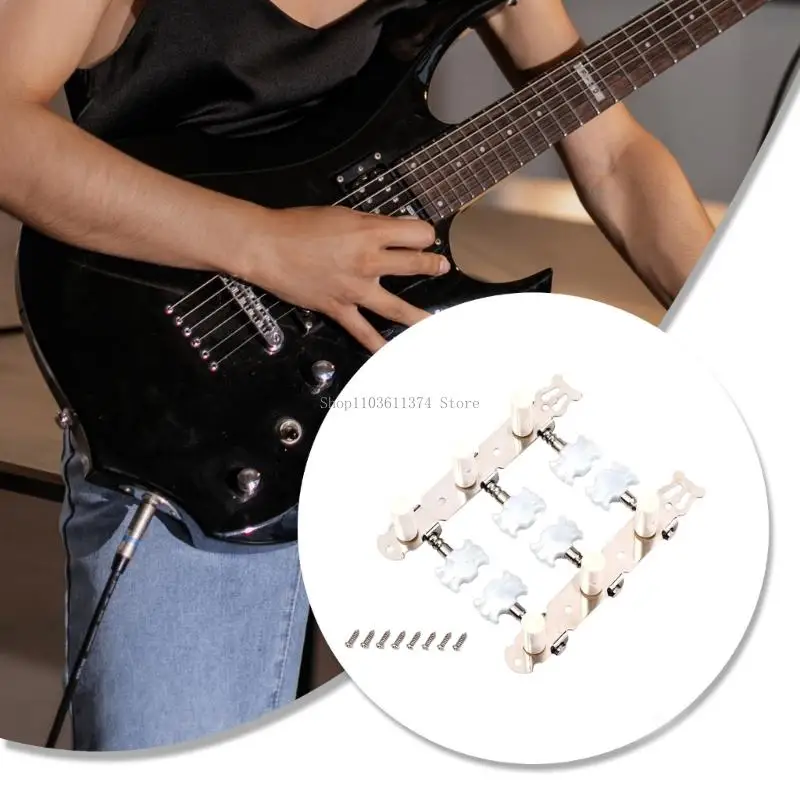 Universals Guitar Tuning Pegs Acoustic Guitar Tuner Classical Guitar Tuning Machine Head With Screws Easy To Operate