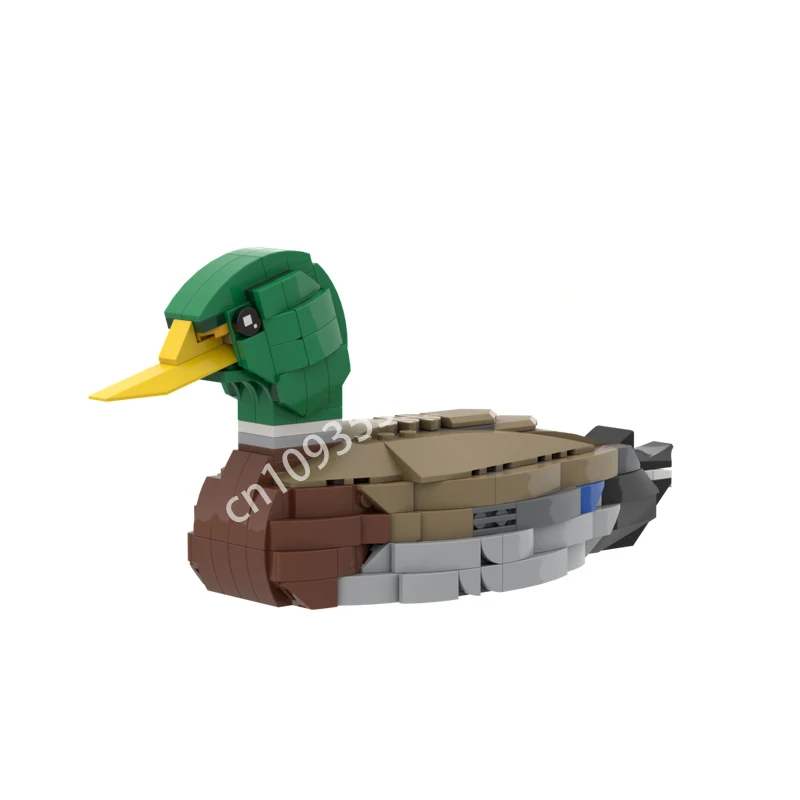 

301pcs MOC Mallard Building Blocks Logical thinking up Space imagination up Solve the problem up Christmas toy Gift