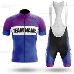 Bike Team Cycling Jersey Summer Mens Cycling Jersey Set Breathable Racing Sport Mtb Bicycle Jersey Short Sleeve Cycling Clothing