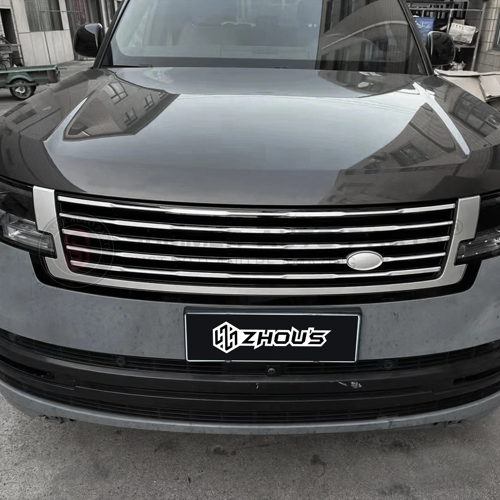 Universal  Accessories Auto Parts Modification Body Kit Carbon Car Parts Bumper Front Grille for Range Rover Part
