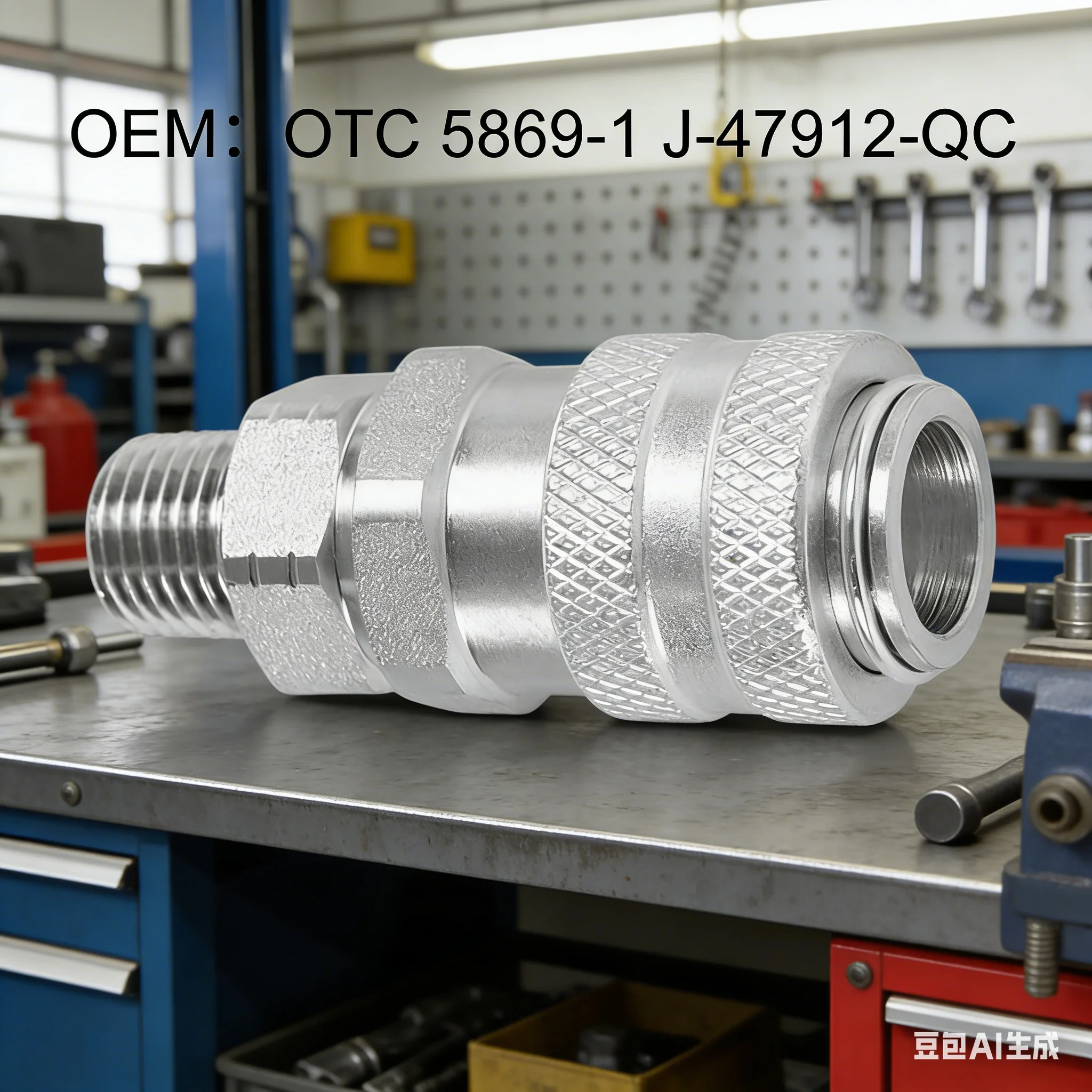 

Быстроразъемное соединение топливной системы OTC 5869-1 J-47912-QC для дизельных двигателей S60, Cummins, Caterpillar, MBE900, MBE4000