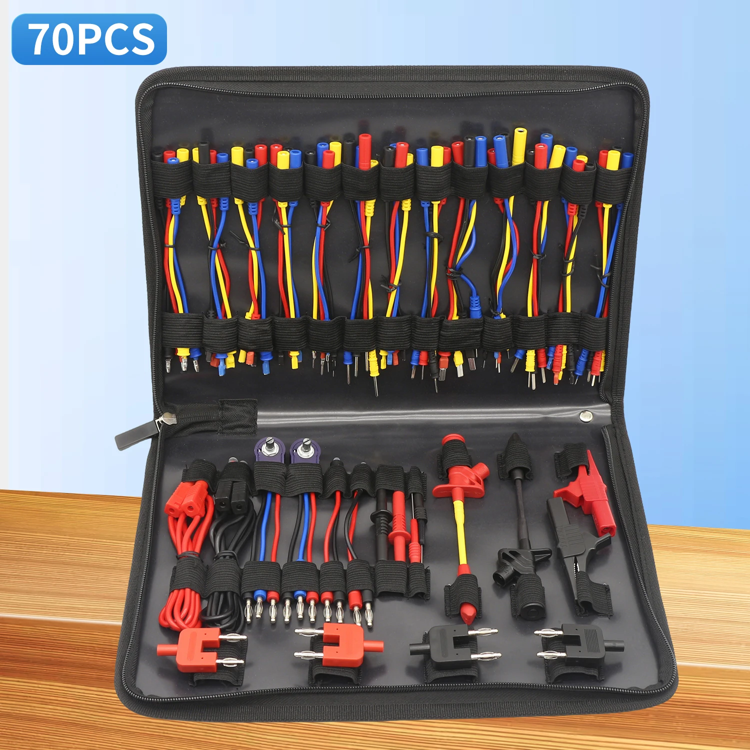 High Quality Car Test Lead Kit 70PCS Universal Test Junction Box Car Repair Tool Multi-meter Probe
