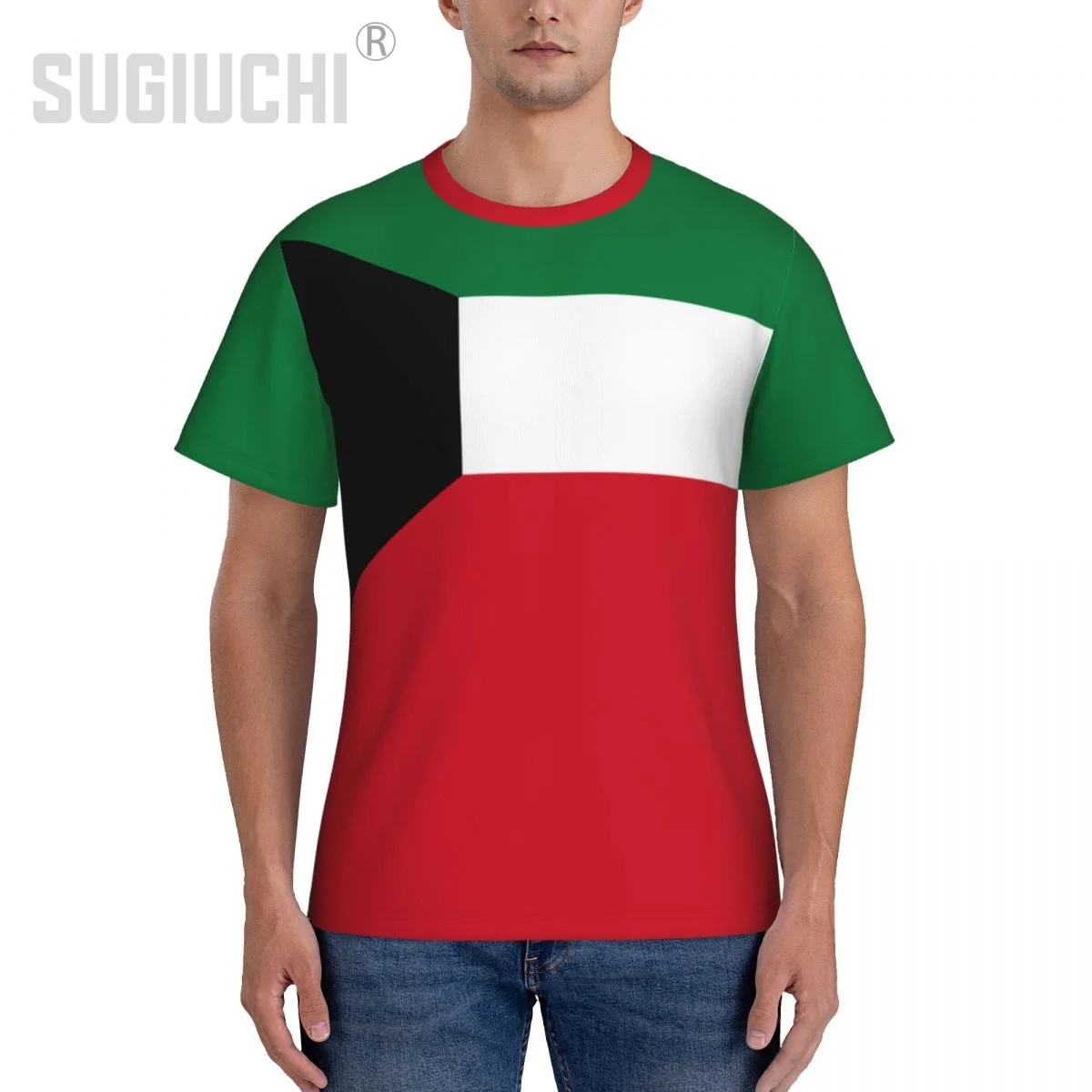 Tight Sports T-shirt Kuwait Flag Kuwaitis 3D For Men Women Tees jersey Clothes Soccer Football Fans Gift Patriotic T shirt