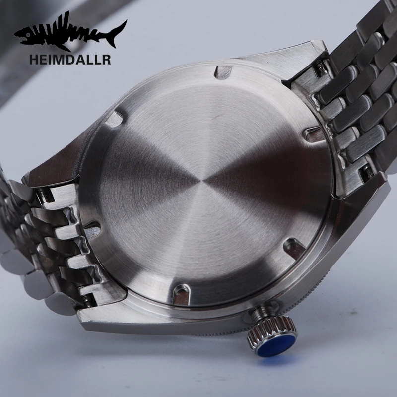 Imagem -06 - Heimdallr-relógio de Pulso Mecânico de Mergulho Masculino Sapphire Crystal Gmt Bgw9 Luminoso Impermeável Automático 10bar Nh34