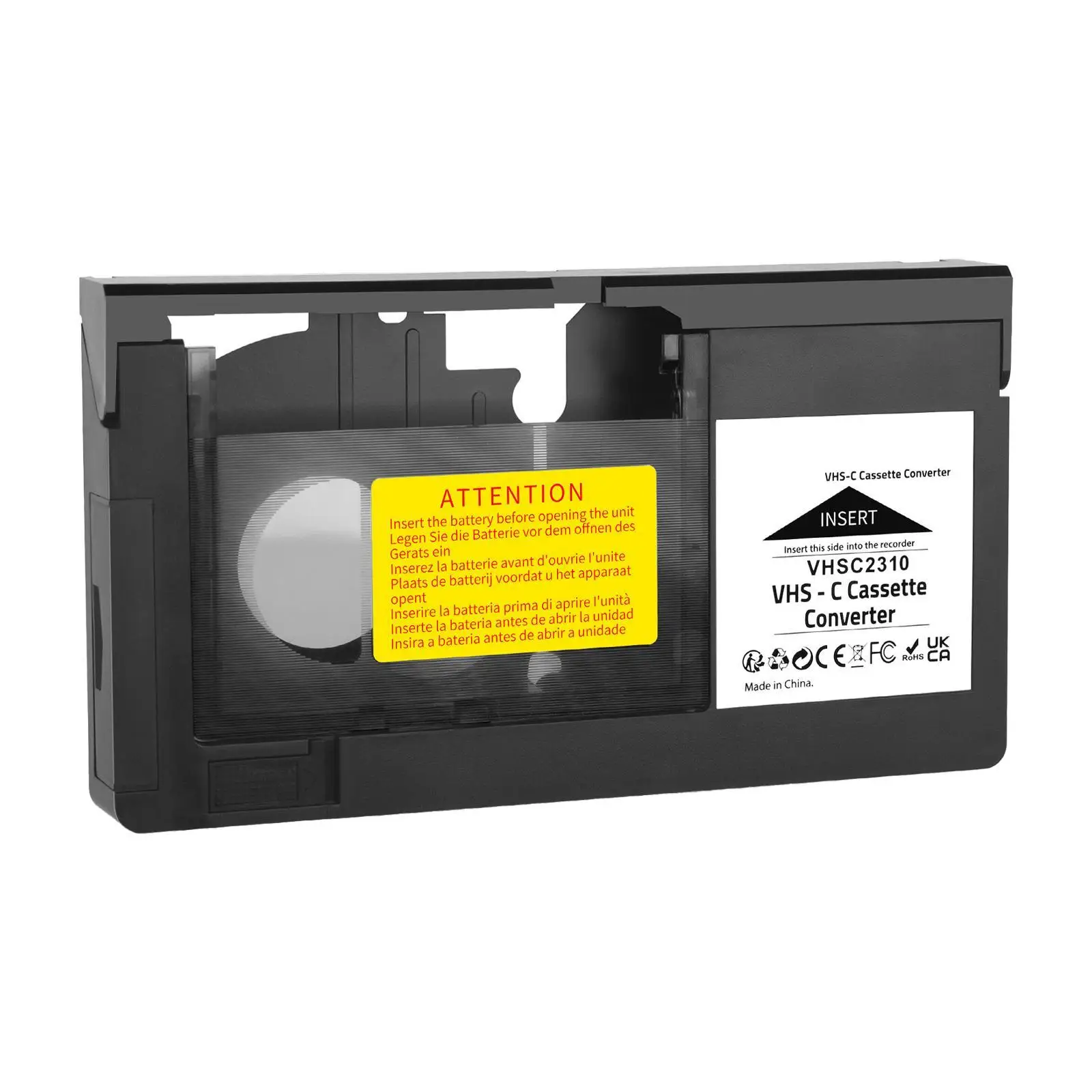 VHS C Tape Cassette Adapter Adaptor VHS to Digital Converting for Camcorders