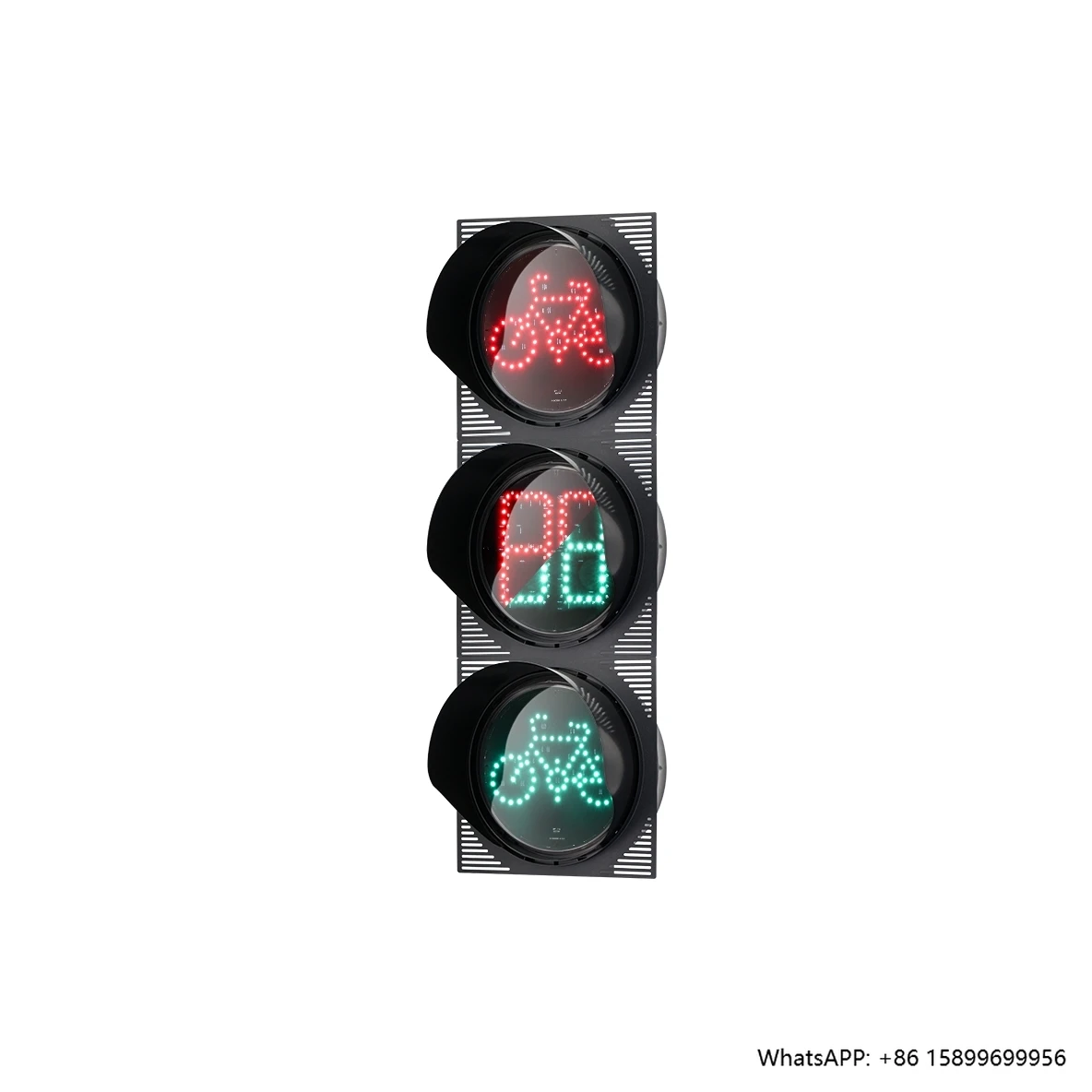 

Good Price of New Product Traffic Solar Control Lights Stick Road Crossing Parking Led Traffic Signal Light