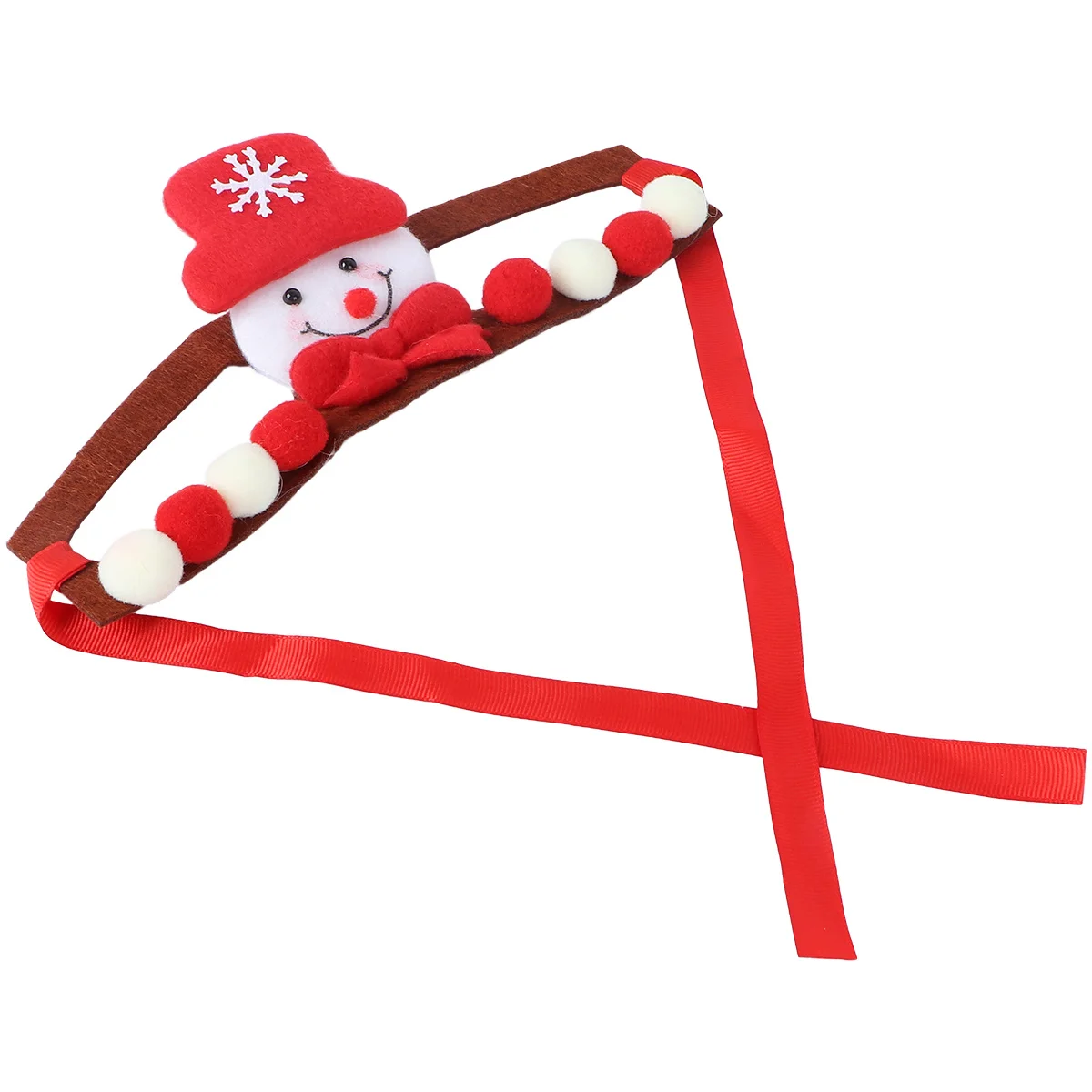 

Pet Headband For Christmas Cute Dog Cat Costume Accessory Lightweight Cloth Material Adorable Headdress Party Playing Pet Gear