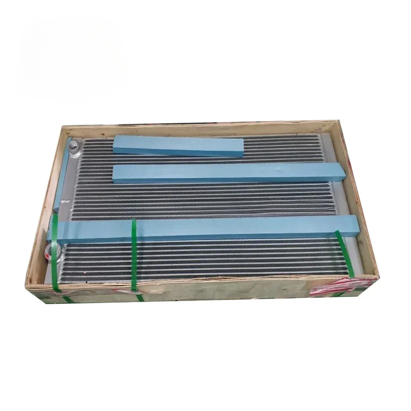1629031254 Aluminum Plate Fin Air Cooler Oil Cooler Industrial Compressor Parts for 75HP VSD Compressor Model 1629 0312 54